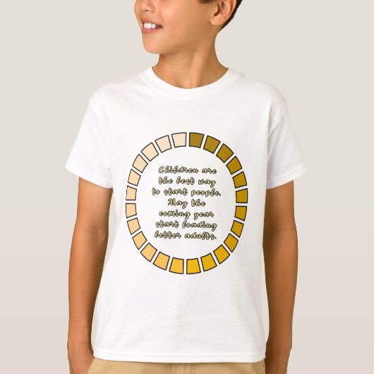 新年積み Tシャツ (正面)