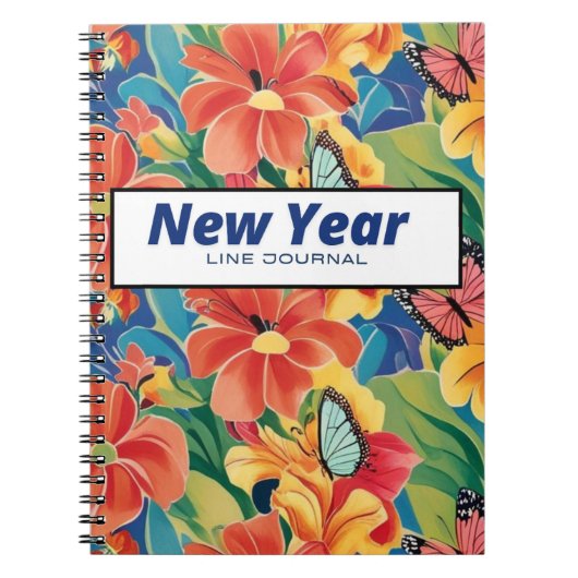 新年行仕訳帳 ノートブック (正面)