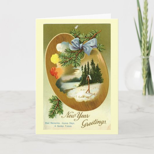 新年賀状1912ヴィンテージ シーズンカード (正面)