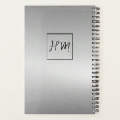 新年輝く | 日パーソナライズされたプランナー予定表 プランナー手帳 (裏面)