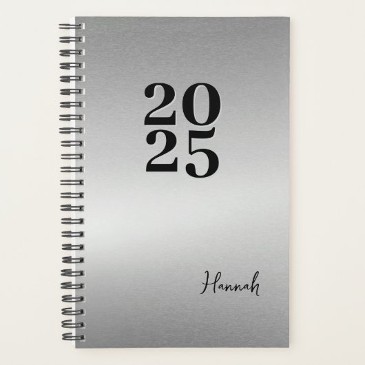 新年輝く | 日パーソナライズされたプランナー予定表 プランナー手帳 (正面)