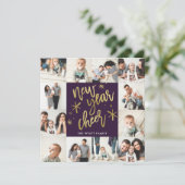 新年金箔シームレス12フォトカード シーズンカード (スタンド正面)