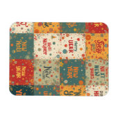 新年風対応フレキシブルなフォトマグネット マグネット (横)