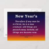 新年2コリント5-17 シーズンポストカード (正面/裏面)