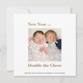 新年2倍の応援ツインズ発表金ゴールド (正面)