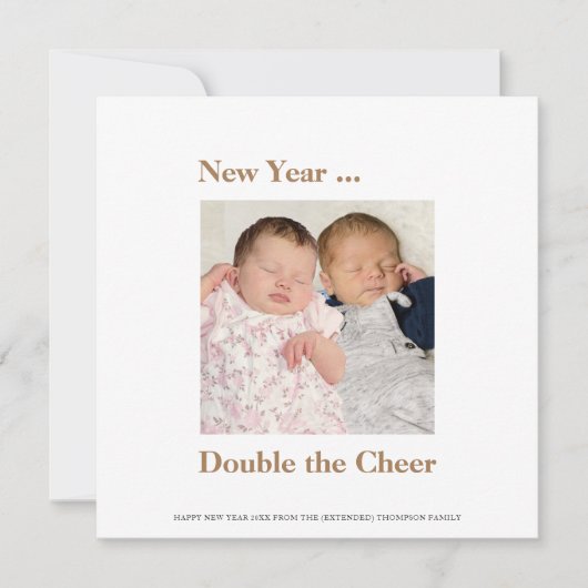 新年2倍の応援ツインズ発表金ゴールド (正面)