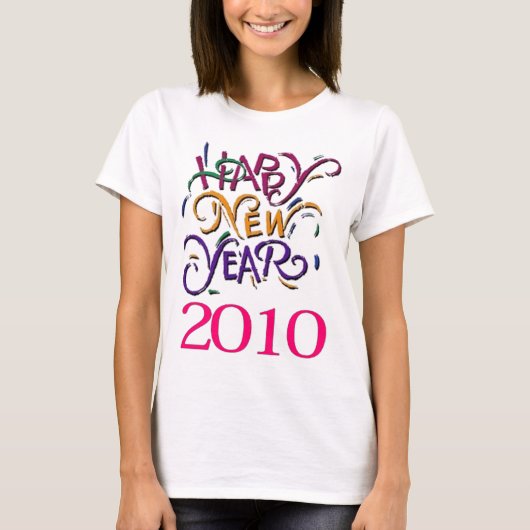 新年2010年 Tシャツ (正面)