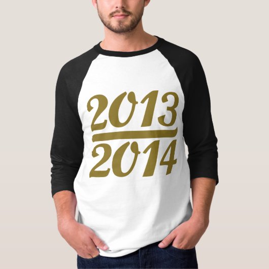 新年2013 2014年 Tシャツ (正面)