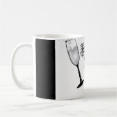 新年2018年を祝うこと コーヒーマグカップ (左)