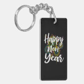 新年2024年大晦日の花火 キーホルダー (正面左)