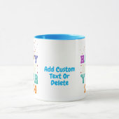 新年2024花火ハッピーニューイヤーイブパーティー マグカップ (中央)