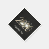 新年2026パーティースパークラーズ スタンダードカクテルナプキン (角)