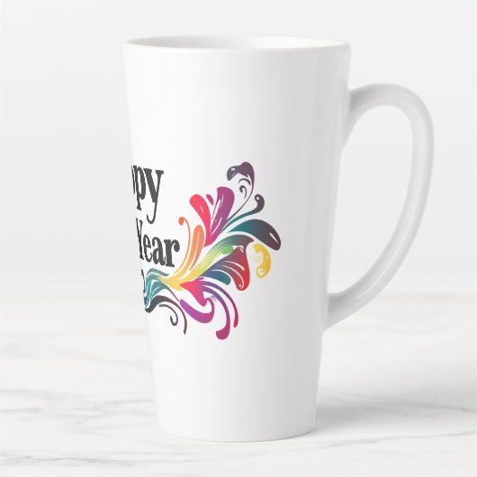 新年 カフェラテマグ (右)