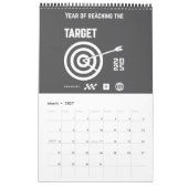 新年 カレンダー (3月 2027)