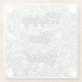 新年 ガラスコースター (裏面)