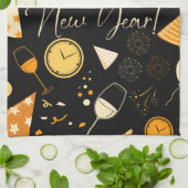 新年 キッチンタオル (折り畳み)