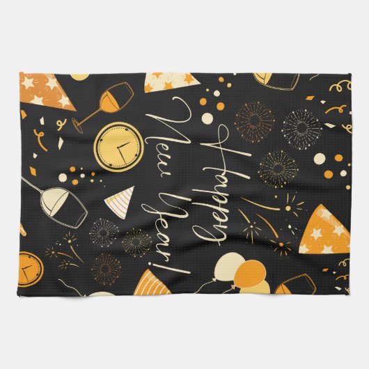 新年 キッチンタオル (横)