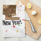 新年 キッチンタオル (四つ折り)