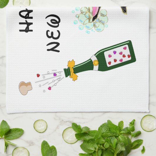 新年 キッチンタオル (折り畳み)