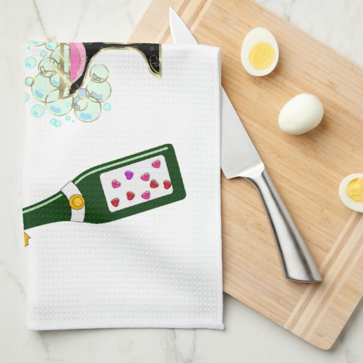 新年 キッチンタオル (四つ折り)