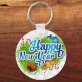 新年 キーホルダー (正面)