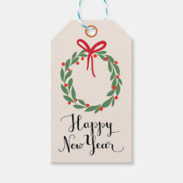 新年 ギフトタグ