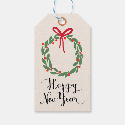 新年 ギフトタグ (裏面)