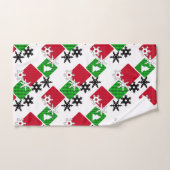 新年，クリスマス バスタオルセット (ハンドタオル)