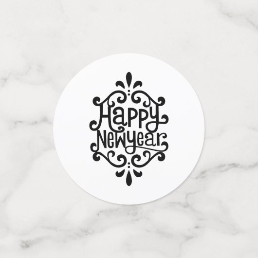 新年 コンフェッティ (スモール正面)