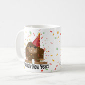 新年 コーヒーマグカップ (正面左)