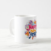 新年 コーヒーマグカップ (正面左)