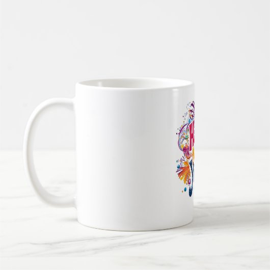 新年 コーヒーマグカップ (左)