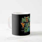 新年 コーヒーマグカップ (正面左)