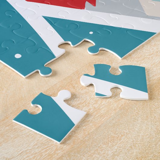 新年 ジグソーパズル (側面)