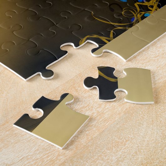 新年 ジグソーパズル (側面)