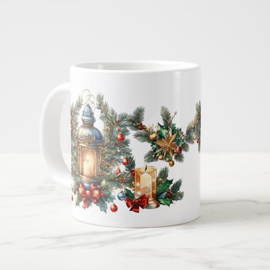 新年 ジャンボコーヒーマグカップ (正面左)