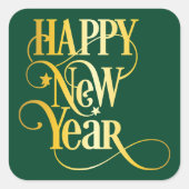 新年 スクエアシール (正面)