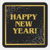 新年 スクエアシール (正面)