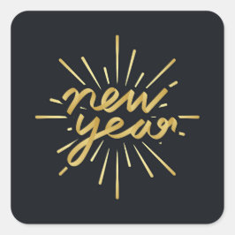 新年 スクエアシール