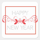 新年 スクエアシール (正面)