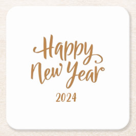 新年 スクエアペーパーコースター
