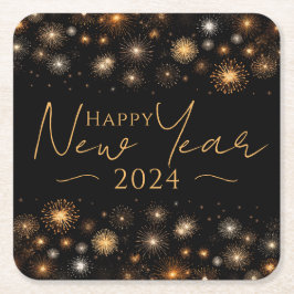 新年 スクエアペーパーコースター