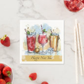 新年 スタンダードカクテルナプキン (インサイチュ)