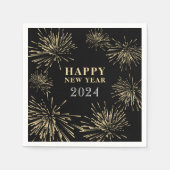 新年 スタンダードカクテルナプキン (正面)