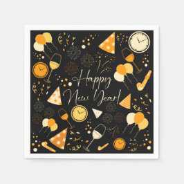 新年 スタンダードカクテルナプキン