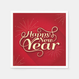 新年 スタンダードカクテルナプキン