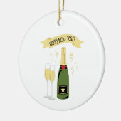 新年 セラミックオーナメント (左)