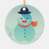 新年 セラミックオーナメント (正面)