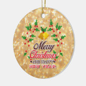 新年 セラミックオーナメント (左)