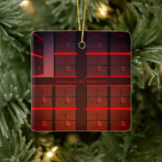 新年 セラミックオーナメント (ツリー)